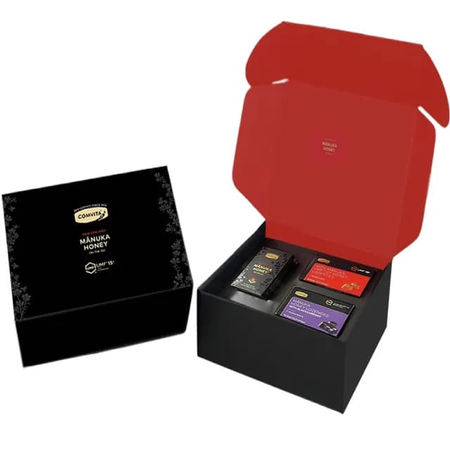 【Comvita 康維他】UMF15+麥蘆卡蜂蜜隨身包禮盒 迎中秋早鳥限量特惠組(紐西蘭官方FernMark銀蕨品質認證)
