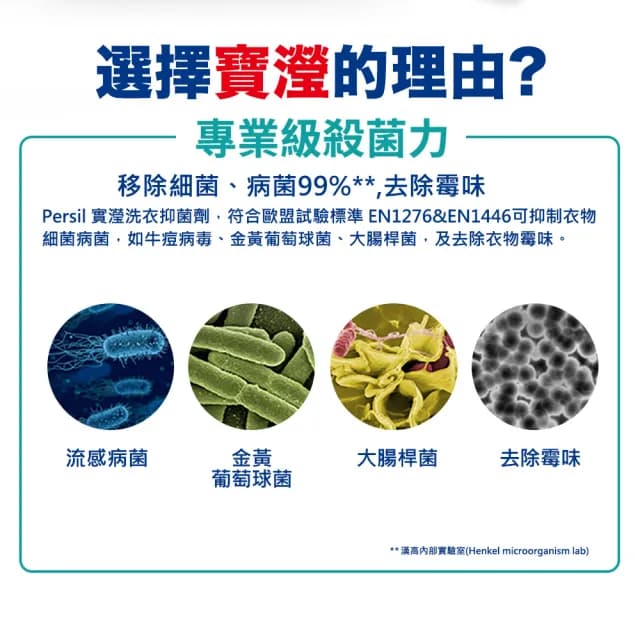 即期品【Persil】寶瀅 洗衣抑菌劑1000mlx4(嬰幼兒衣物適用/搭配洗衣精使用)
