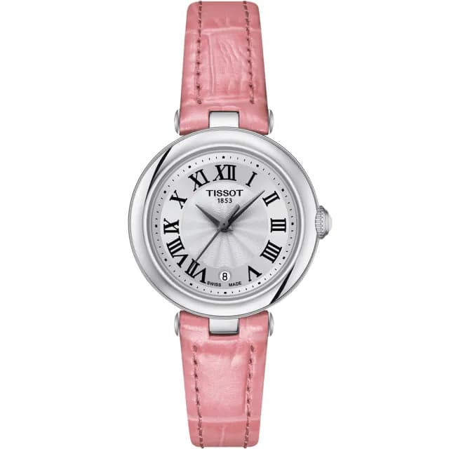 【TISSOT 天梭】BELLISSIMA SMALL LADY 羅馬石英女錶 手錶 送禮 推薦(T1260101601301)