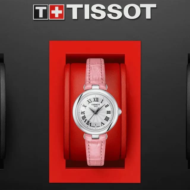 【TISSOT 天梭】BELLISSIMA SMALL LADY 羅馬石英女錶 手錶 送禮 推薦(T1260101601301)