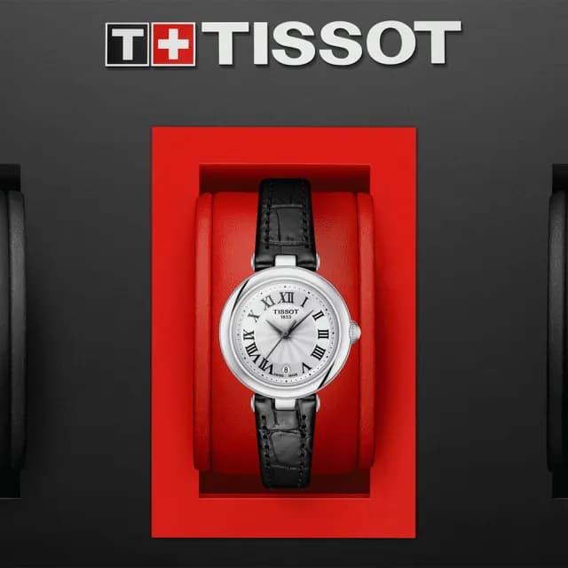 【TISSOT 天梭】BELLISSIMA SMALL LADY 羅馬石英女錶 手錶 送禮 推薦(T1260101601300)