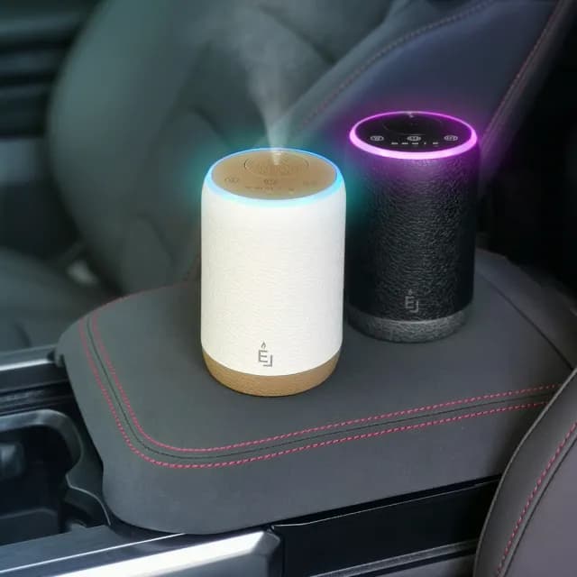 【Earnest Living】無線多功能霧化擴香儀 可隨身 可車用(加濕器/薰香機/香氛機/精油燈/水氧機/擴香機)