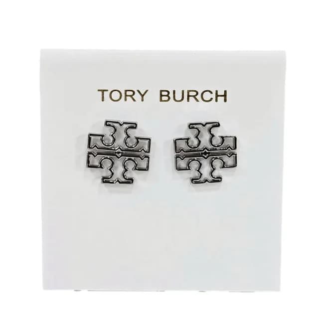 【TORY BURCH】經典雙t字簍空logo 玫瑰金/銀/金 耳針式 耳環禮盒組(贈原廠防塵袋紙袋紙盒/七夕情人節)