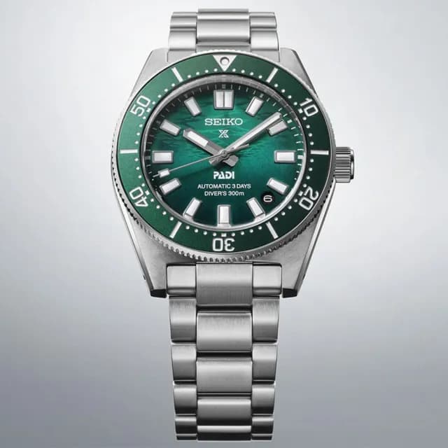 【SEIKO 精工】PADI特別款 陶瓷圈 300米潛水錶 父親節禮物(6R55-00N0G /SPB501J1)