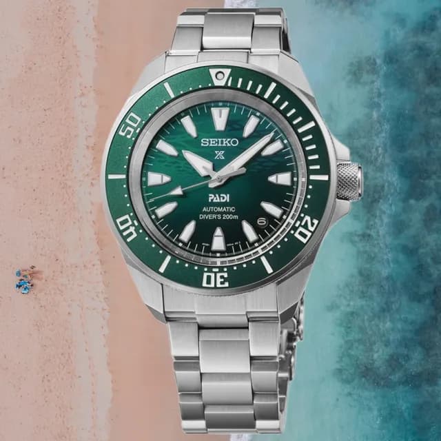 【SEIKO 精工】PADI特別款 潛水機械錶 父親節禮物(SRPL53K1/4R35-06K0G)