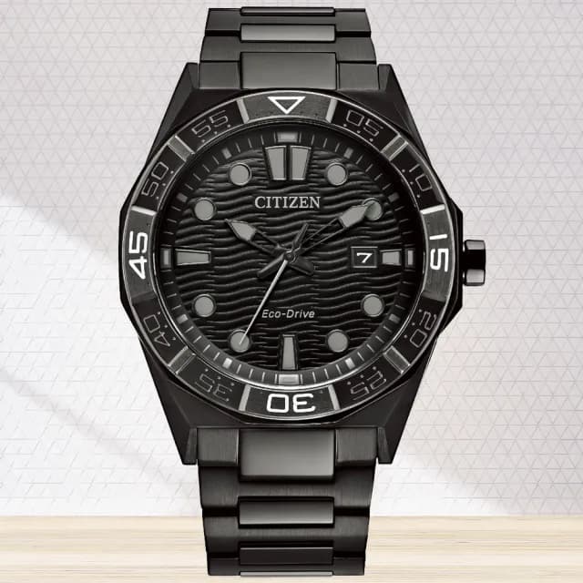 【CITIZEN 星辰】GENTS系列 簡約時尚 光動能腕錶 七夕 情人節 送禮 推薦(AW1855-52E)