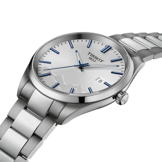 【TISSOT 天梭】PR100 Jungfraujoch 少女峰系列特別款石英手錶-40mm 男錶 畢業 禮物(T1504101103100)