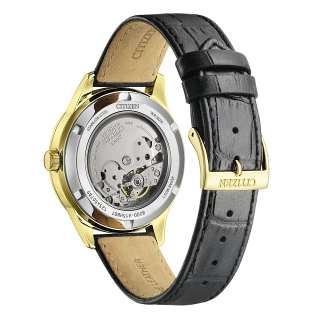 【CITIZEN 星辰】Mechanical系列 台灣限量 日期機械腕錶 七夕 情人節 送禮 推薦(NY4059-09A)