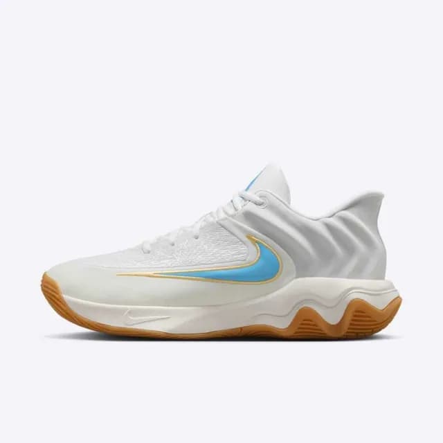 【NIKE 耐吉】Giannis Immortality 4 EP 男 籃球鞋 字母哥 包覆 白藍(FQ3681-101)