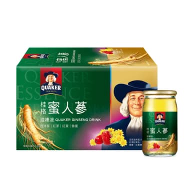 【QUAKER 桂格】養氣蜜人蔘滋補液60ml×6入×1盒(共6入)