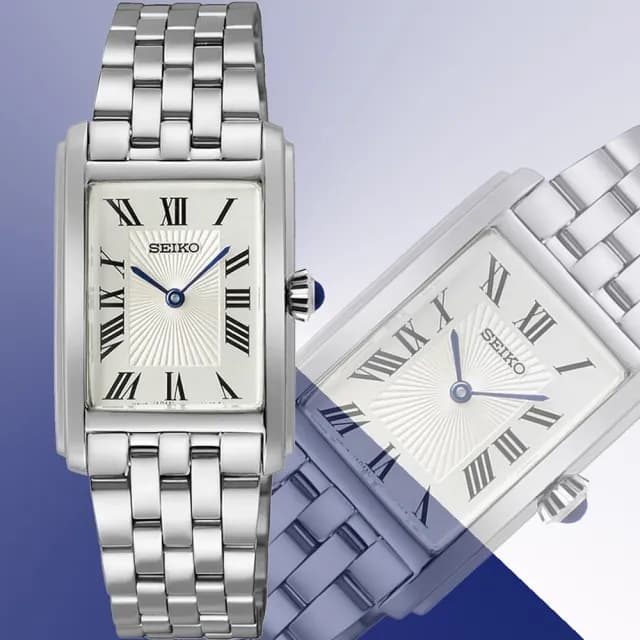 【SEIKO 精工】CS系列優雅羅馬長方形女錶 手錶 送禮 推薦(SWR083P1/4N30-00M0S)