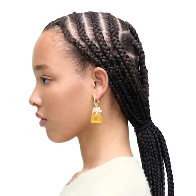 【MARC JACOBS】官方直送 雛菊香水瓶造型耳環