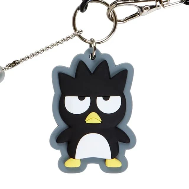 【SANRIO 三麗鷗】父親節禮物 矽膠圓形收納包 矽膠零錢包（附鑰匙圈）酷企鵝