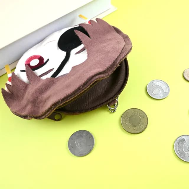 【MUSE 木棉花】雙11 防風少年 絨毛零錢包(動漫周邊 木棉花 防風少年 零錢包)