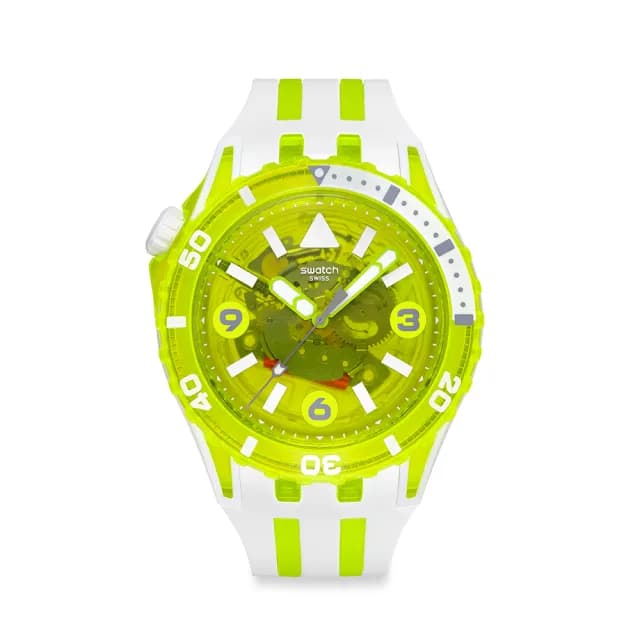 【SWATCH】EGG YOLK 經典手錶/男錶/女錶/瑞士製造 SSCU09J100(51.5mm)