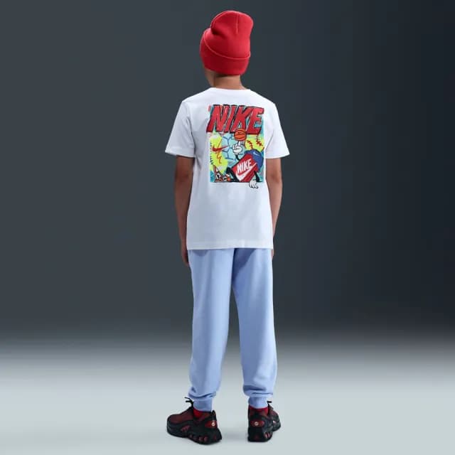 【NIKE 耐吉】短袖上衣 童裝 大童 男女童 K NSW TEE BOXY MULTI SPORT 白 HV5212-100