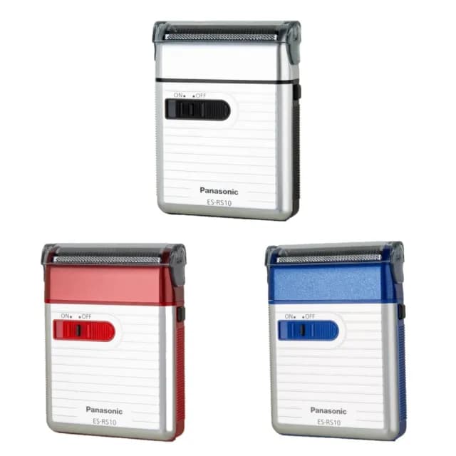 【Panasonic 國際牌】日本製 攜帶式電動刮鬍刀ES-RS10(電池式 可拆洗)