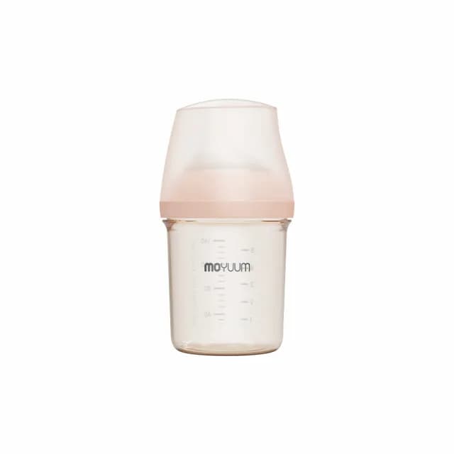 【MOYUUM】mov.aa圓口偏心奶瓶 經典款 160ml(1m+)