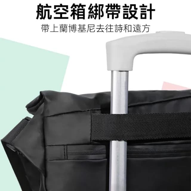 【小不記】父親節禮物 蘭博基尼運動斜挎包 贈鑰匙扣(男單肩包 大容量挎包 斜肩包 肩背包 腰包 側背包 騎行