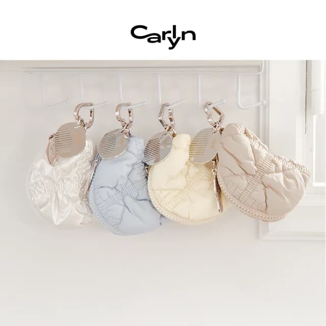 【Carlyn】SANDER 梳子鑰匙圈零錢包｜J75132010(零錢包 錢包)