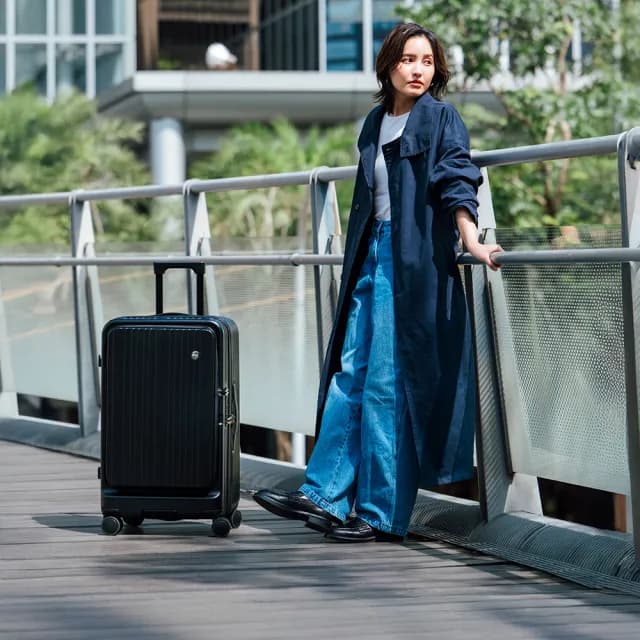 【ALLEZ 奧莉薇閣】27吋 掀旅箱Liber 雙開式 煞車輪 大容量行李箱(AVT24127)