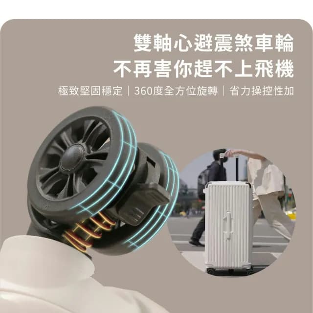 【DoriSuitcase】20吋 極o能裝行李箱/登機箱 朵莉絲Doris(多色任選)