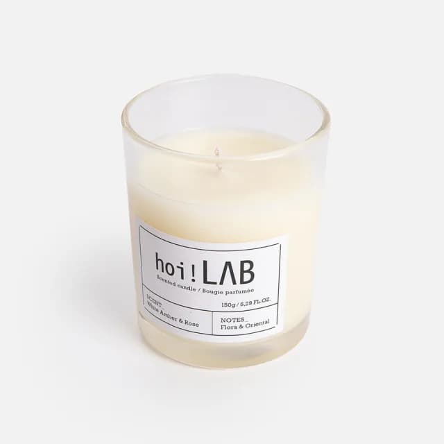 【hoi!LAB】實驗室香氛-天然大豆香氛蠟燭(多款味道可選)