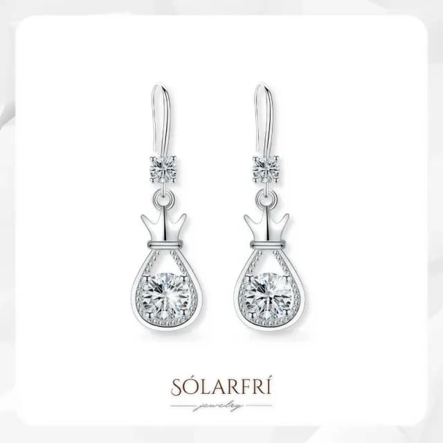 【SOLARFRi】耳墜飾耳環｜時尚閃耀輕奢小眾款親膚低敏 附品牌禮盒包裝(閨蜜情人女友母親老婆生日禮物)