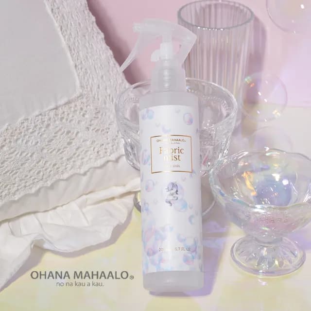 【OHANA MAHAALO】泡泡寶馬居家恬謐衣物環境清新噴霧200mlX2入(專櫃公司貨)