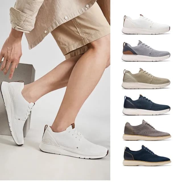 【Clarks】英國經典男鞋 運動鞋 休閒鞋(網路獨家)