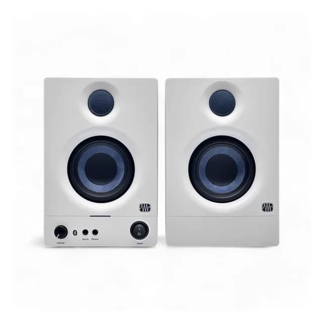 【Presonus】Eris 3.5BT 2nd 第二代藍芽監聽喇叭 白色款／極致聲學(E3.5 家用喇叭 錄音室喇叭 電腦喇叭)