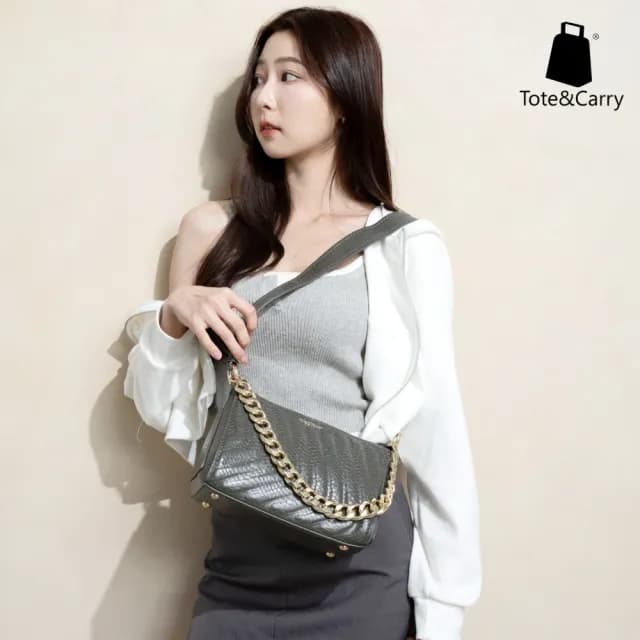 【Tote&Carry】父親節禮物 斜背包/肩背包/側背包/放短夾長夾/防水/上班約會/皮革/美國潮牌