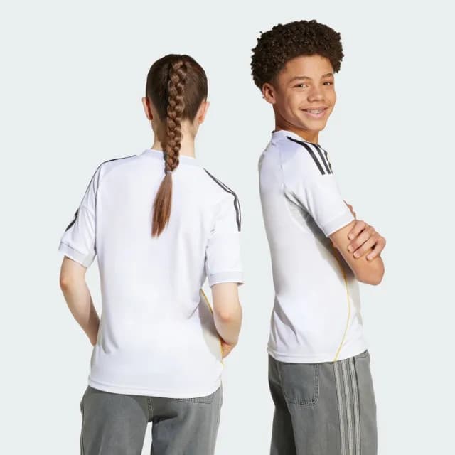 【adidas 愛迪達】皇家馬德里 主場球衣 T恤 足球 童裝 JN8887