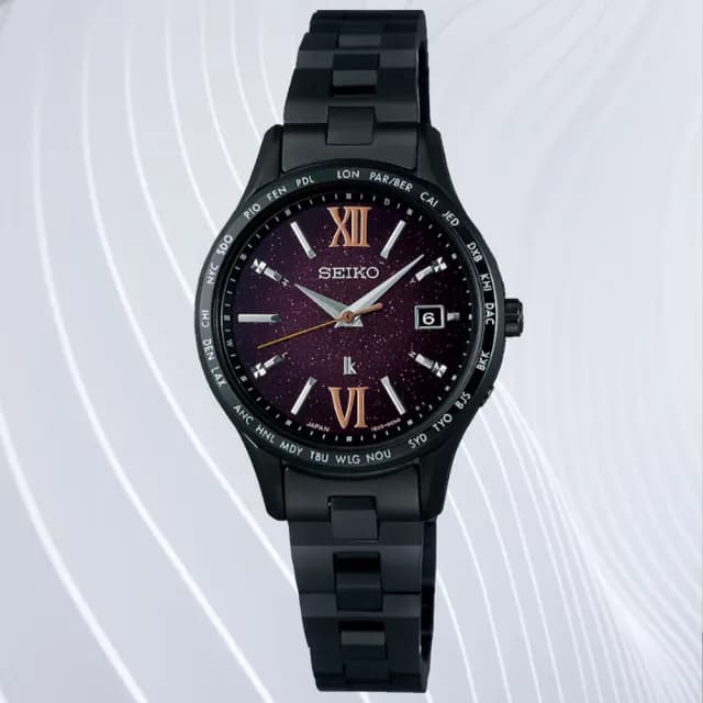 【SEIKO 精工】LUKIA系列 限量 太陽能 電波時尚腕錶 七夕 情人節 禮物 送禮 推薦(SSVV087J/1B35-0AY0P)