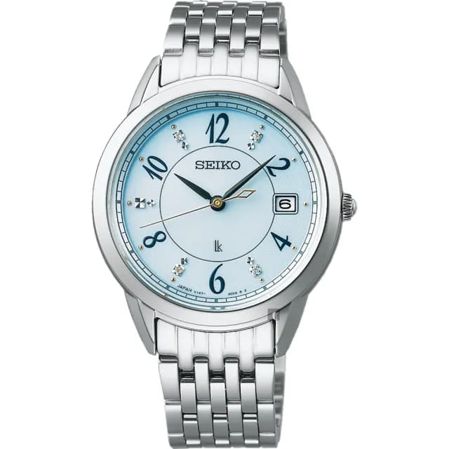 【SEIKO 精工】LUKIA真鑽太陽能女錶-33.9mm 手錶 送禮 推薦(SUT401J1/V147-0CR0U)