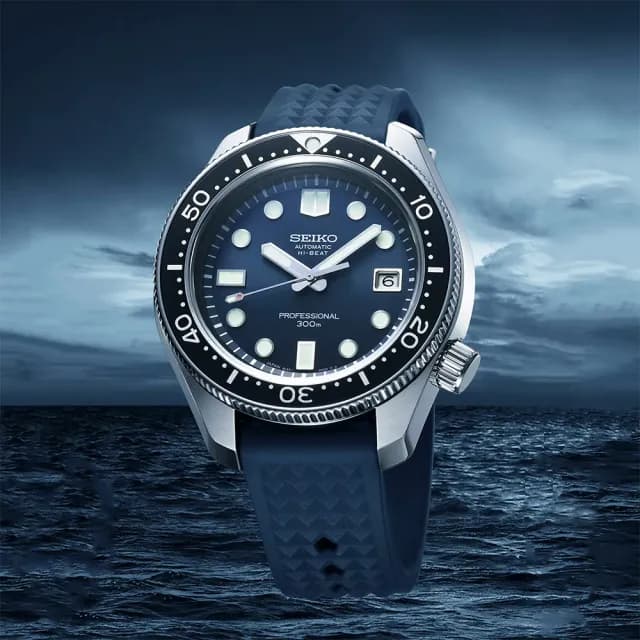 【SEIKO 精工】Prospex 55周年限量潛水機械錶-44.8mm 男錶 父親節禮物(8L55-00F0B SLA039J1)