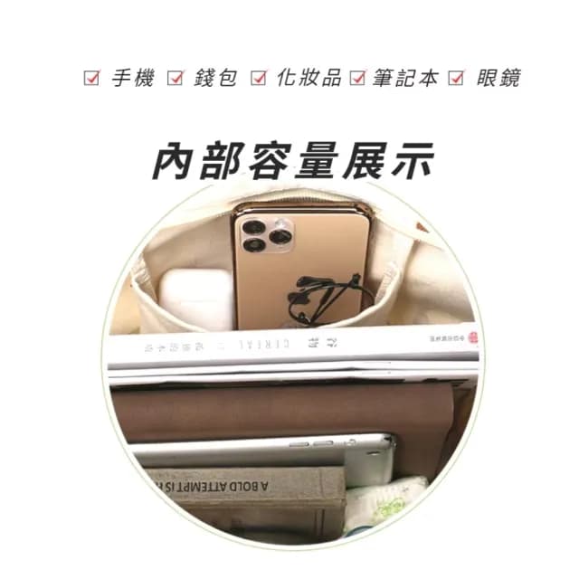 【風格單品】情人節禮物 日系可愛清新滿版小熊單肩包(帶內袋 夾層帆布袋 購物袋 大學生 書包 上班族 通勤包