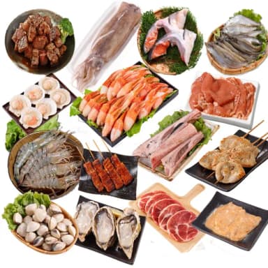 【華得水產】中秋烤肉CC組(6-8人份/ 共16包)