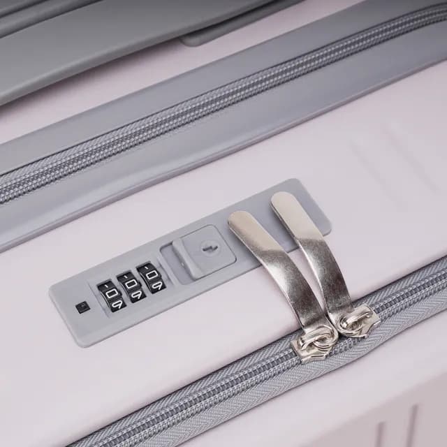 【disegno】20吋+28吋簡約上掀式前開拉鍊行李箱兩件組