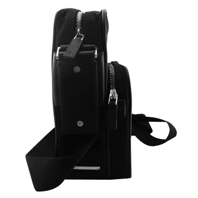 【Alviero Martini】PORSCHE DESIGN 保時捷 黑色側背包義大利地圖包 4卡零錢袋短夾-地圖黃(父親節禮物)