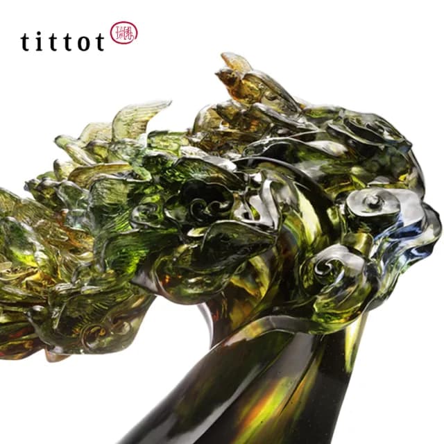 【tittot 琉園】喬遷_擺飾(送禮/琉璃/禮物/玻璃/水晶/藝術品/擺飾/禮贈/企業/)