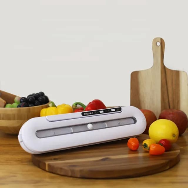 【西格傢飾】無線真空包裝保鮮機 送禮推薦(贈真空袋x30 適用紋路真空袋 usb充電款 韓國設計 禮物)