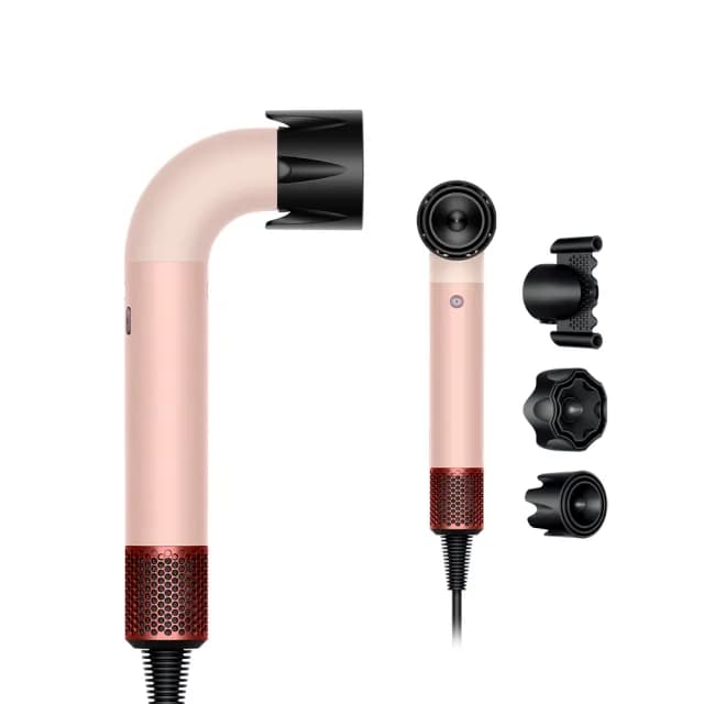 【dyson 戴森 限量福利品】HD17 Supersonic r 精準造型 輕量吹風機(山櫻粉 限定色)