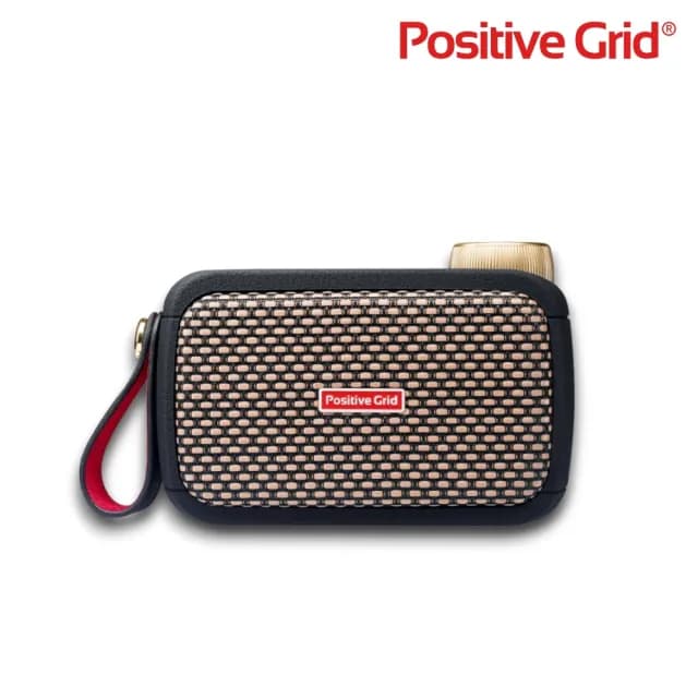 【Positive Grid】Spark GO 5瓦藍芽吉他音箱 黑色款／讓音樂更簡單(樂器 藍芽 貝斯 音響 播客 直播 效果器)