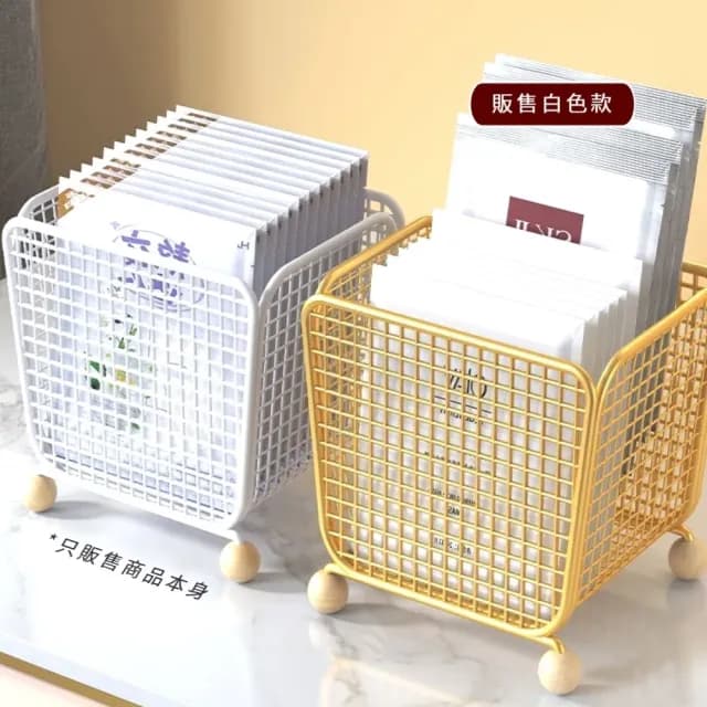 【美盒子】多功能桌面展示收納盒(面膜 口紅 化妝刷 保養品 收納架 梳妝 美妝 置物 整理 廚房 筐 蔥薑蒜)