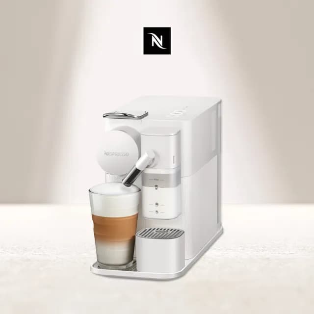 【Nespresso】膠囊咖啡機 Lattissima One_瓷白色(瑞士頂級咖啡品牌/入厝/義式/拿鐵/奶泡機)