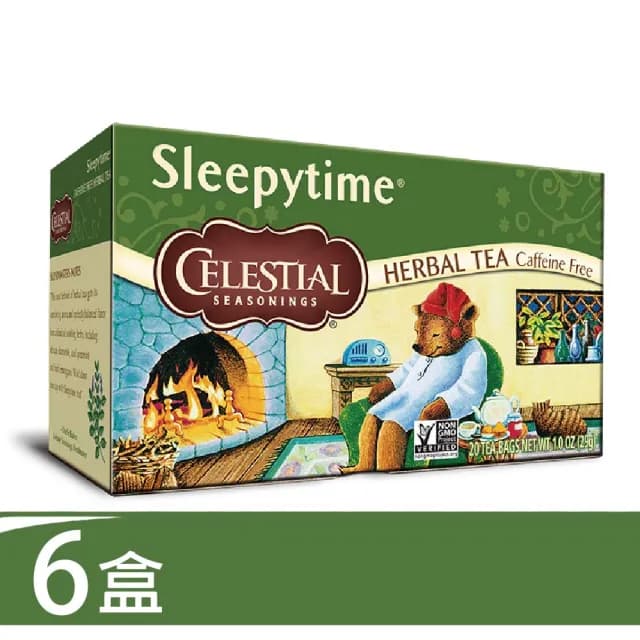 【Celestial 詩尚草本】美國進口 睡前茶6盒組(20環保包 x 6)