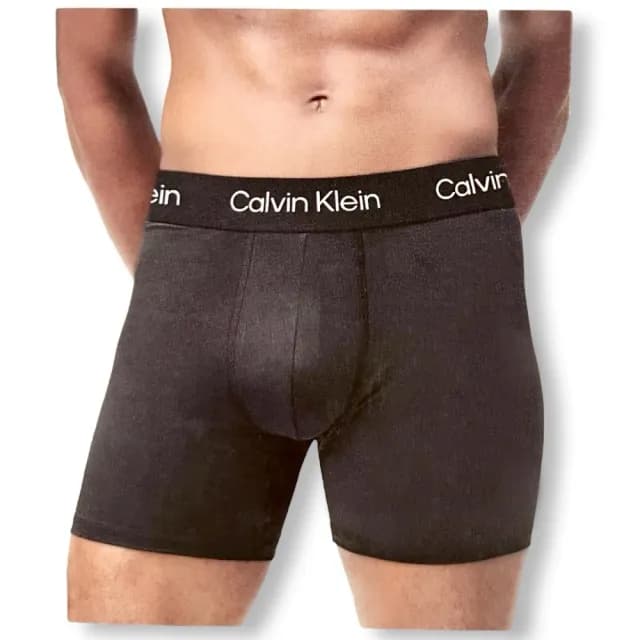 【Calvin Klein 凱文克萊】3件組 透氣排汗 男生 四角內褲 CK