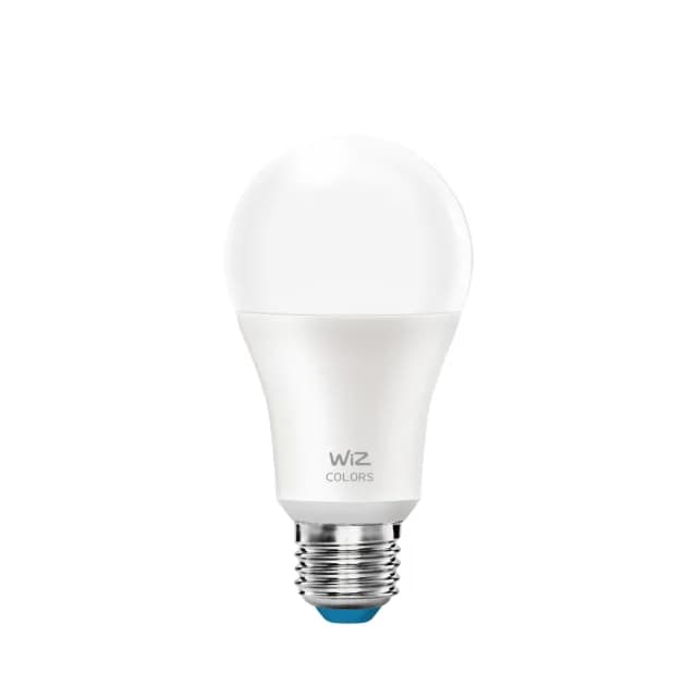 【Philips 飛利浦】2入組｜8W WiZ全彩燈泡 E27燈泡 PW04N(可調光調色、智能、1600萬色彩、Wi-Fi、APP控制)