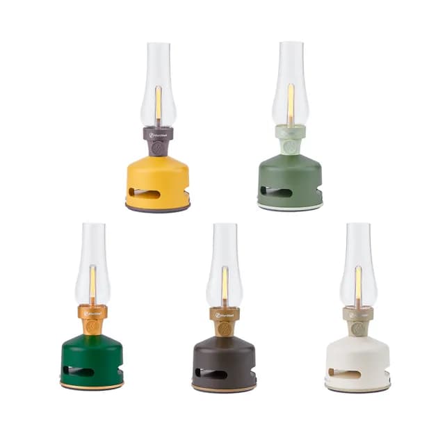 【日本MoriMori】LED Lantern Speaker S2 煤油燈藍牙音響(多色任選)